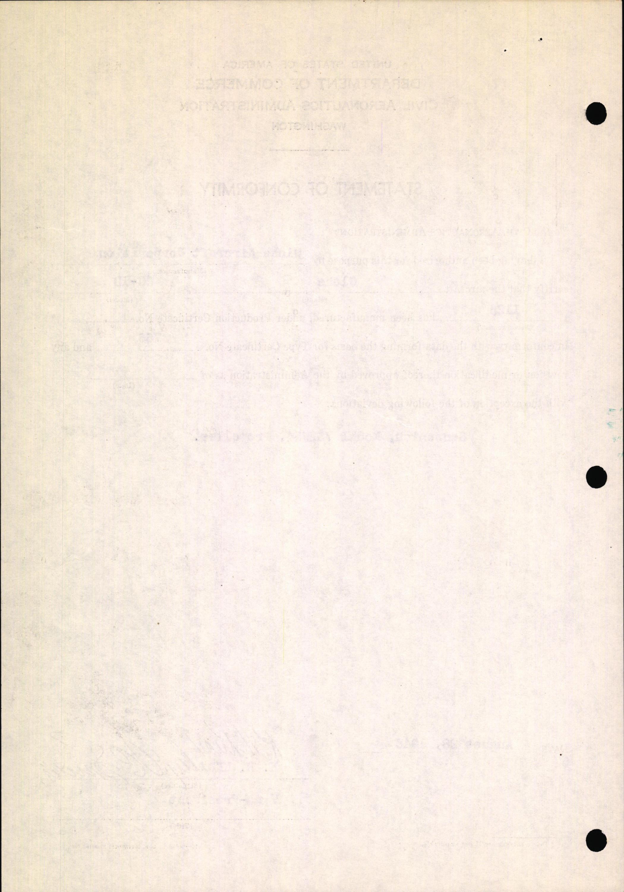 Sample page 6 from AirCorps Library document: Technical Information for Serial Number 1125