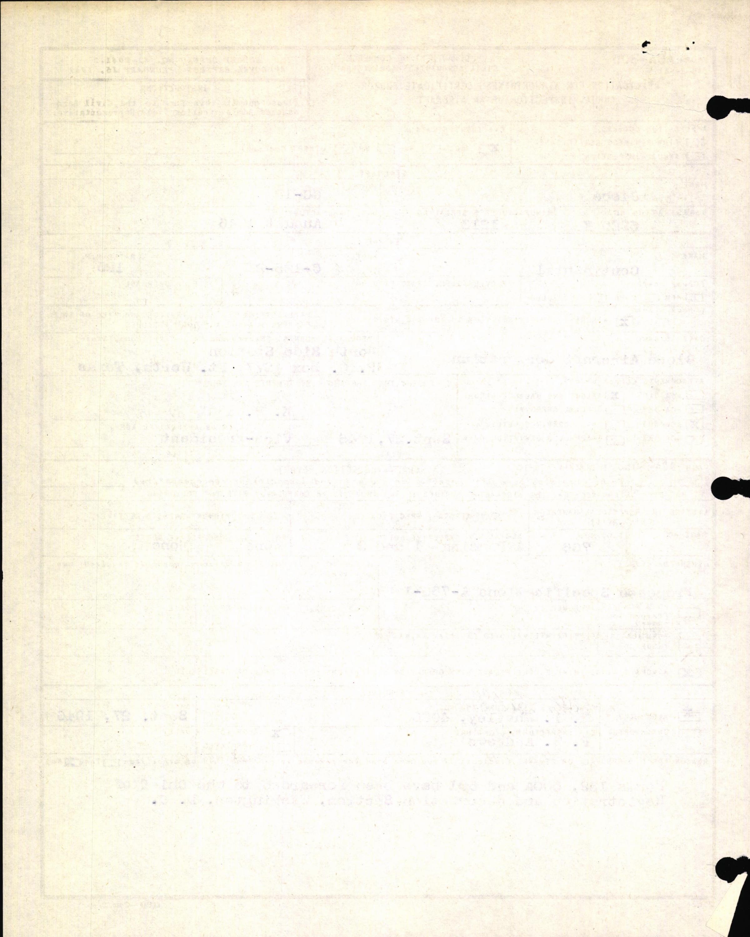 Sample page 4 from AirCorps Library document: Technical Information for Serial Number 1213