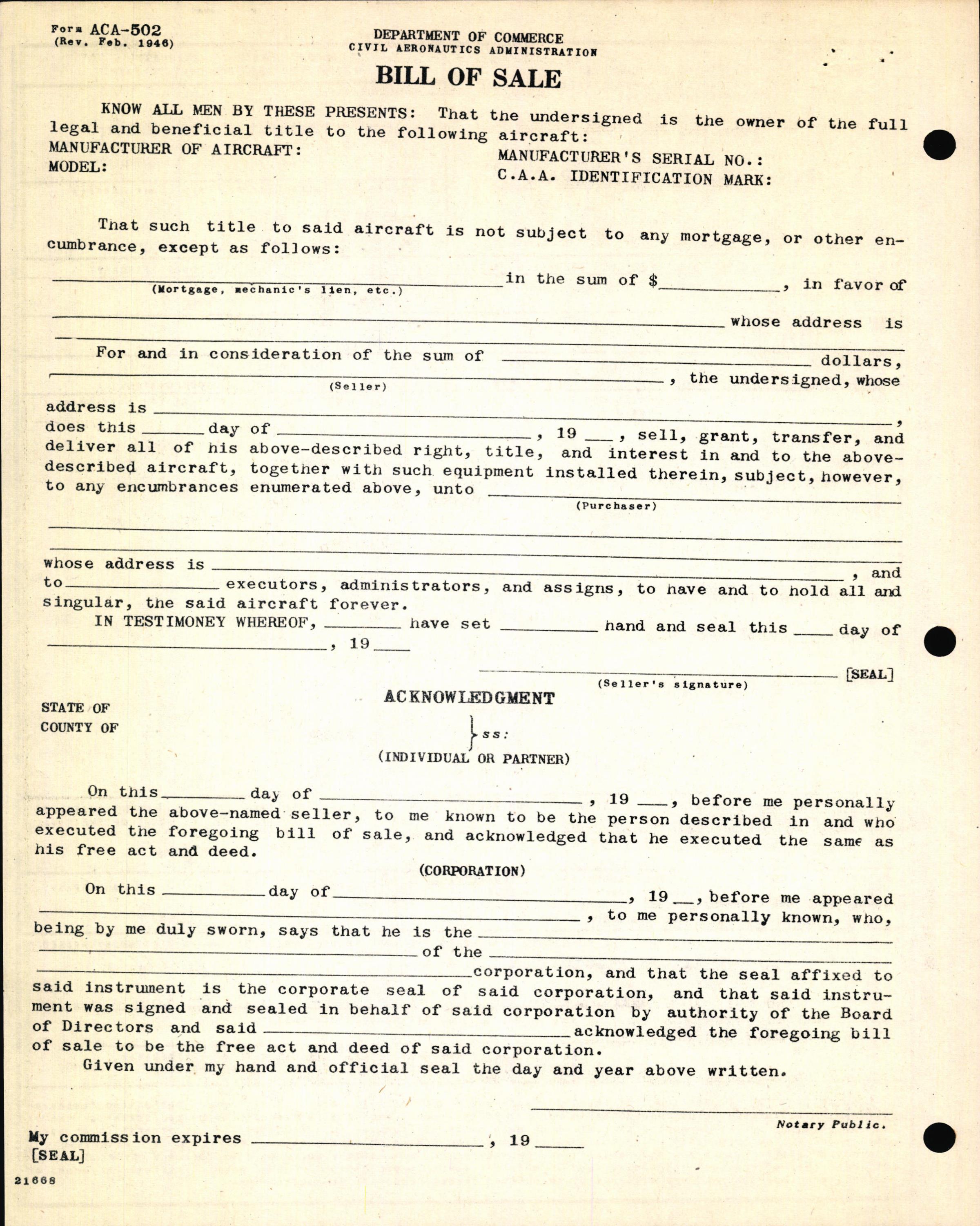 Sample page 4 from AirCorps Library document: Technical Information for Serial Number 1279