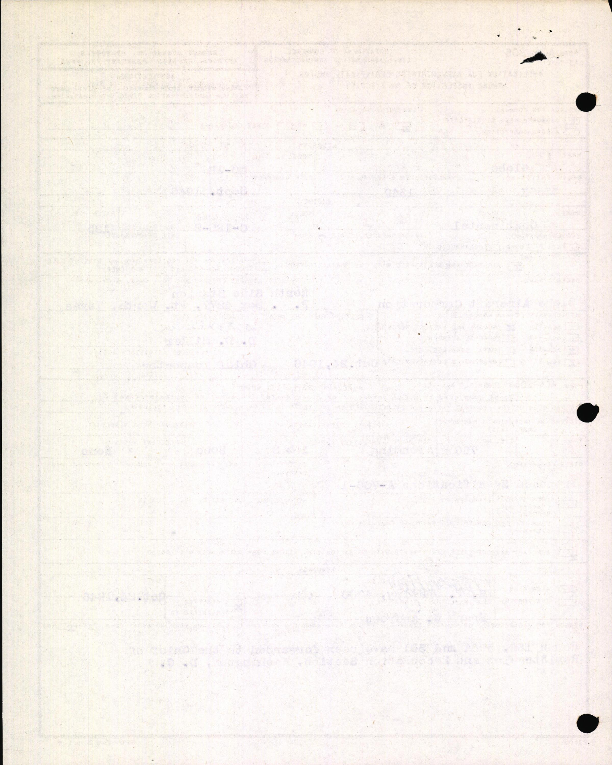 Sample page 4 from AirCorps Library document: Technical Information for Serial Number 1349