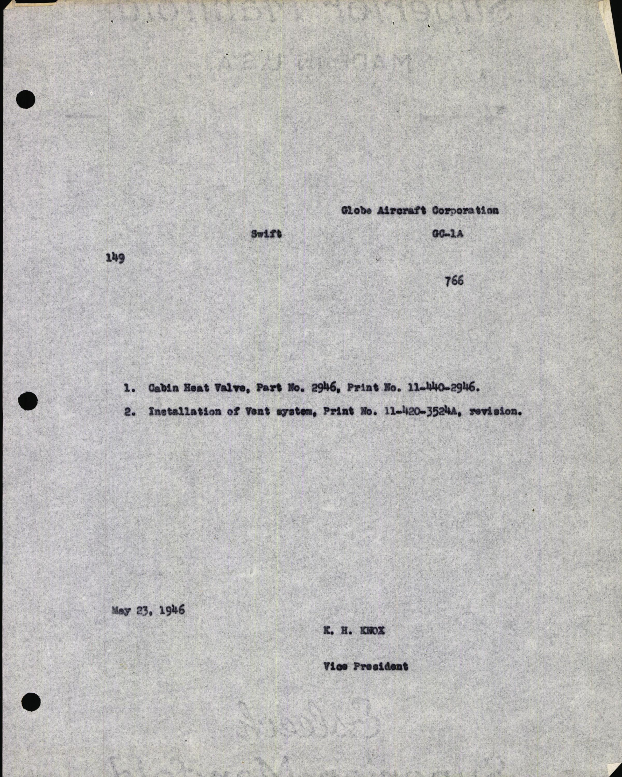 Sample page 7 from AirCorps Library document: Technical Information for Serial Number 149
