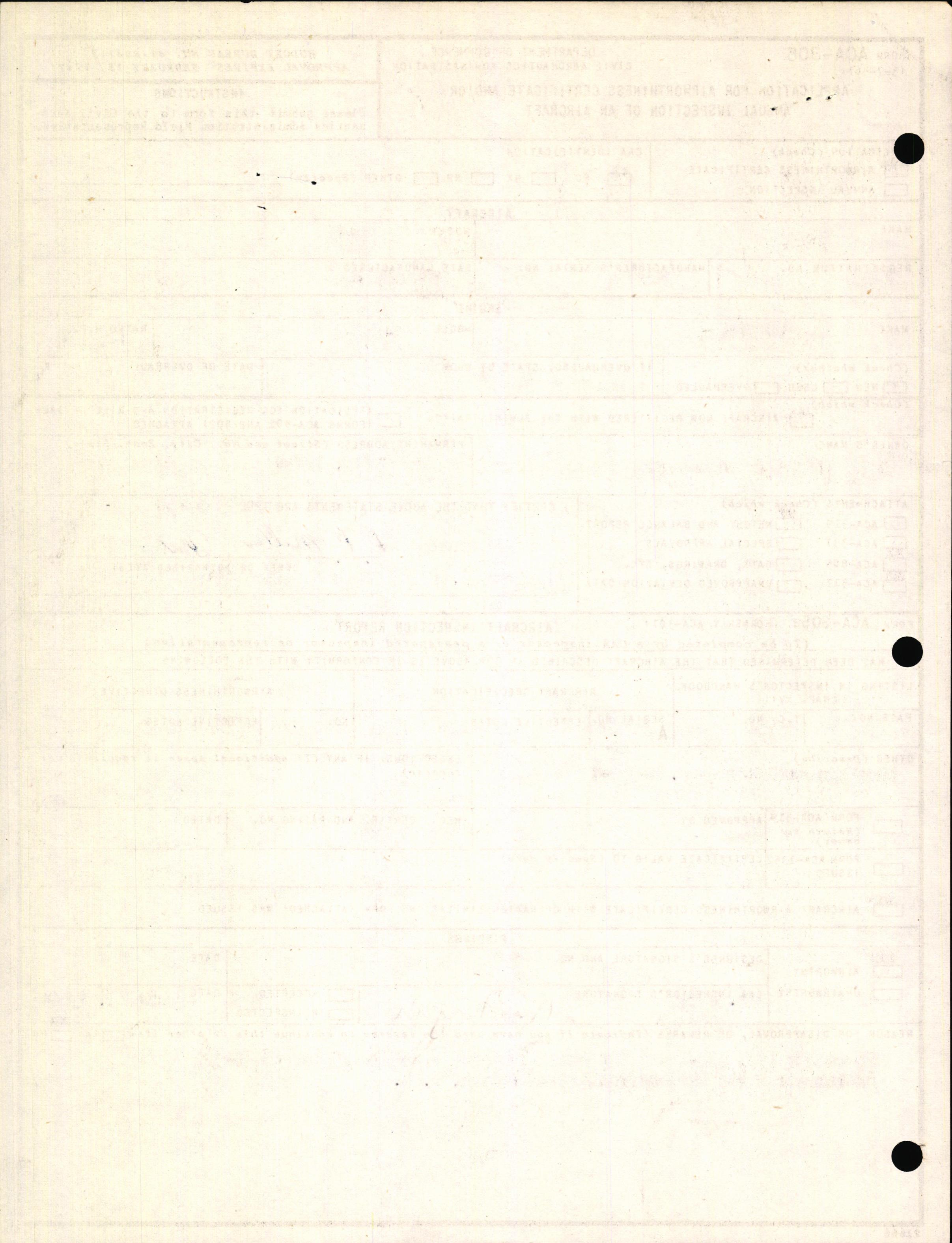 Sample page 2 from AirCorps Library document: Technical Information for Serial Number 2058