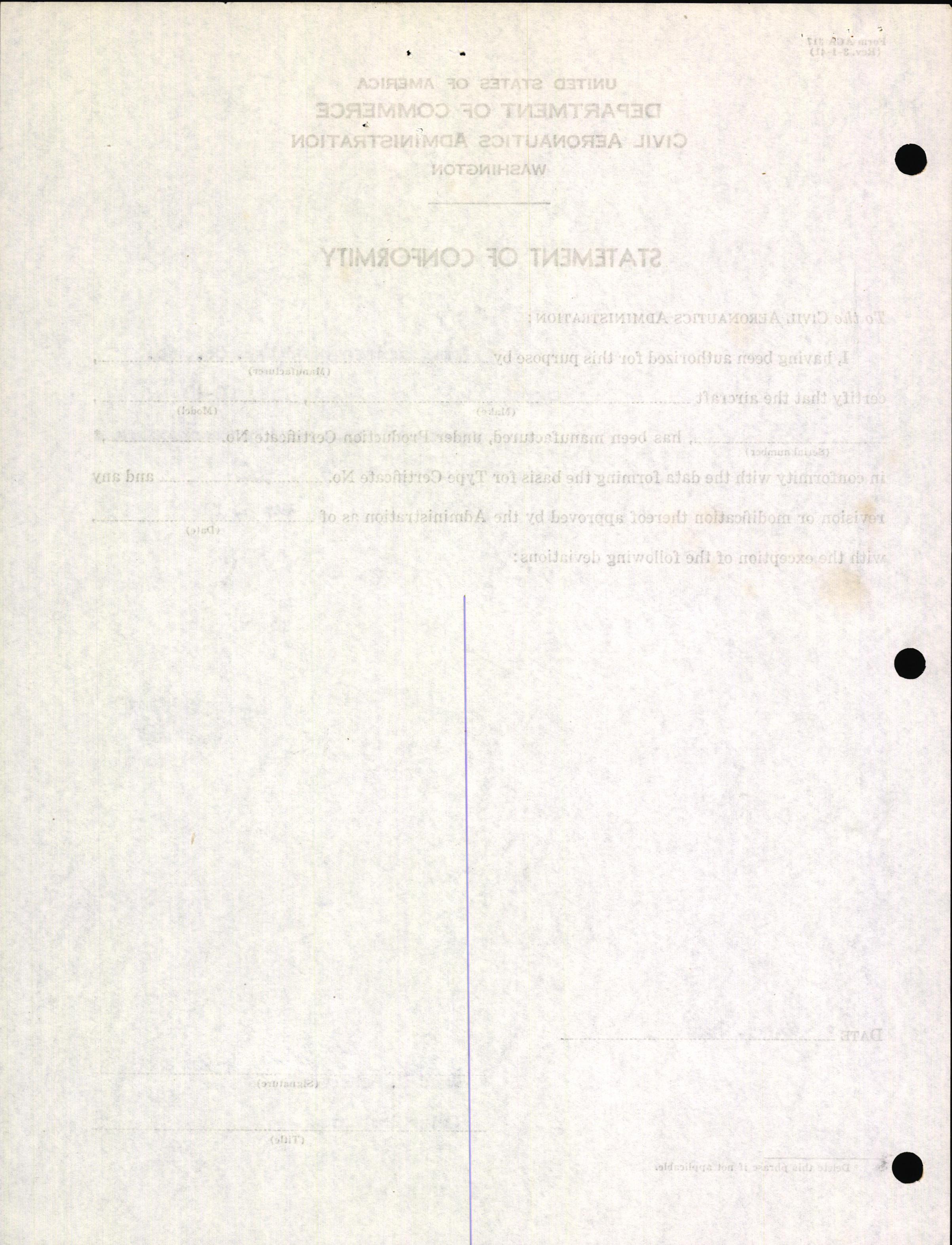 Sample page 4 from AirCorps Library document: Technical Information for Serial Number 3525