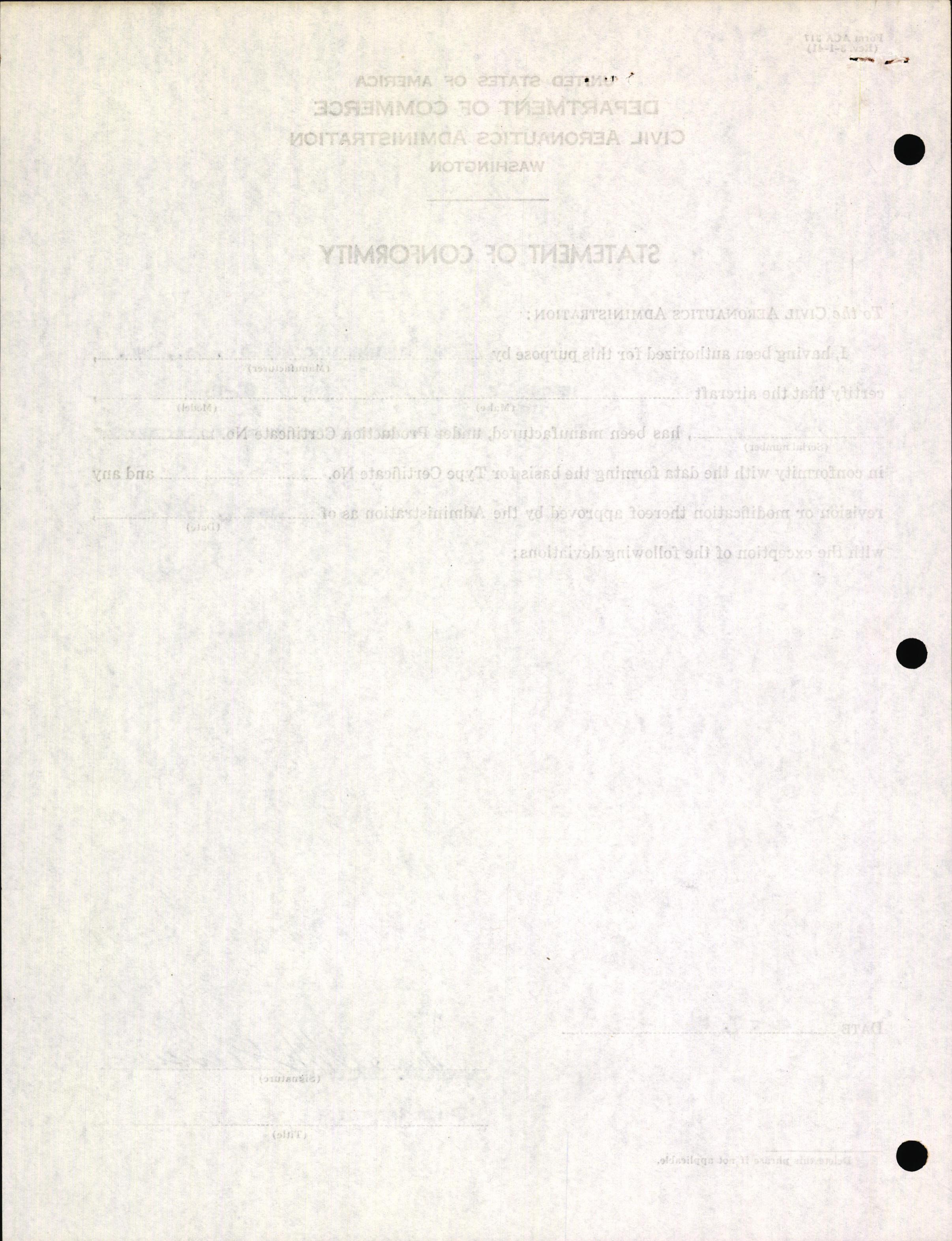 Sample page 4 from AirCorps Library document: Technical Information for Serial Number 3566