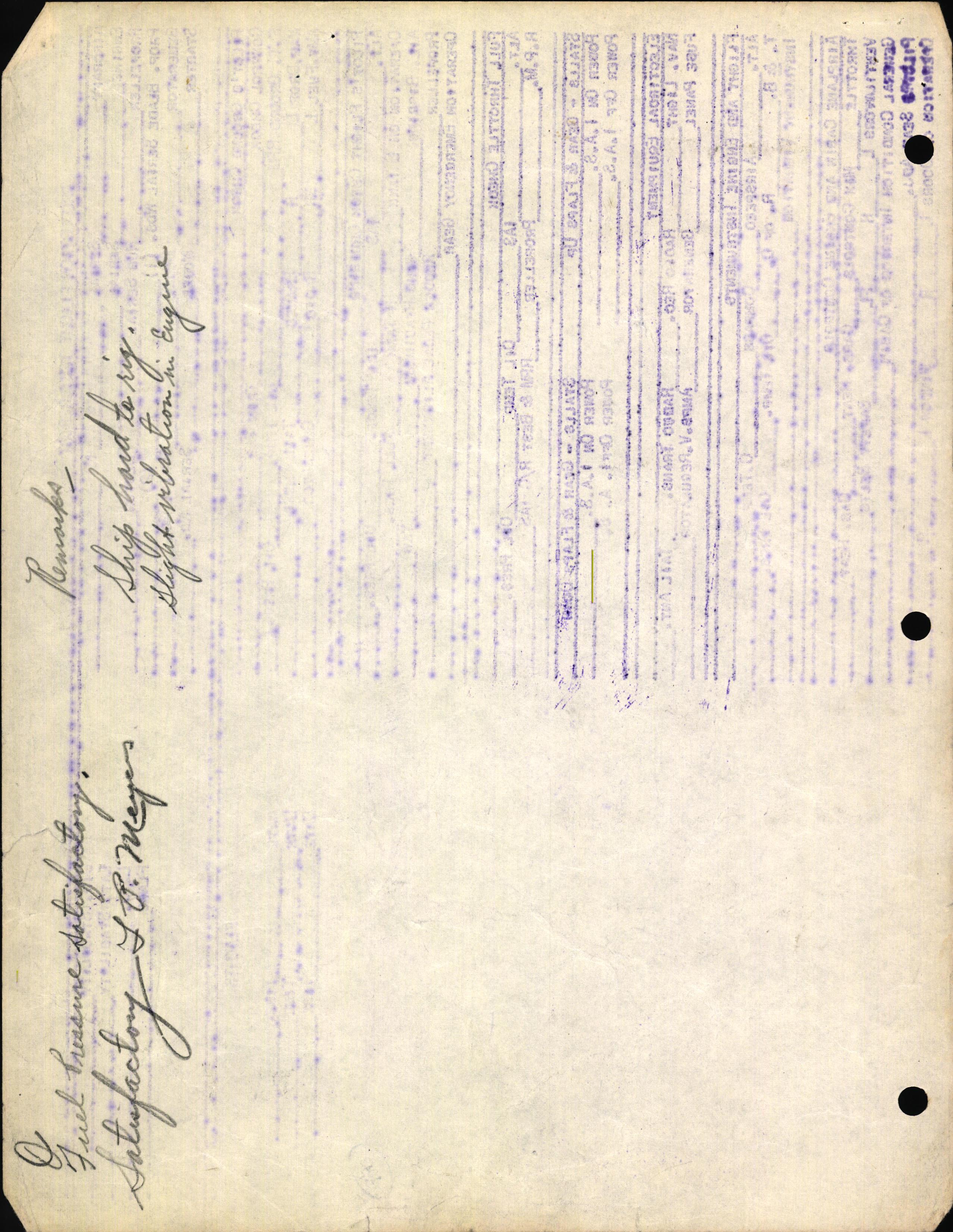 Sample page 4 from AirCorps Library document: Technical Information for Serial Number 3672