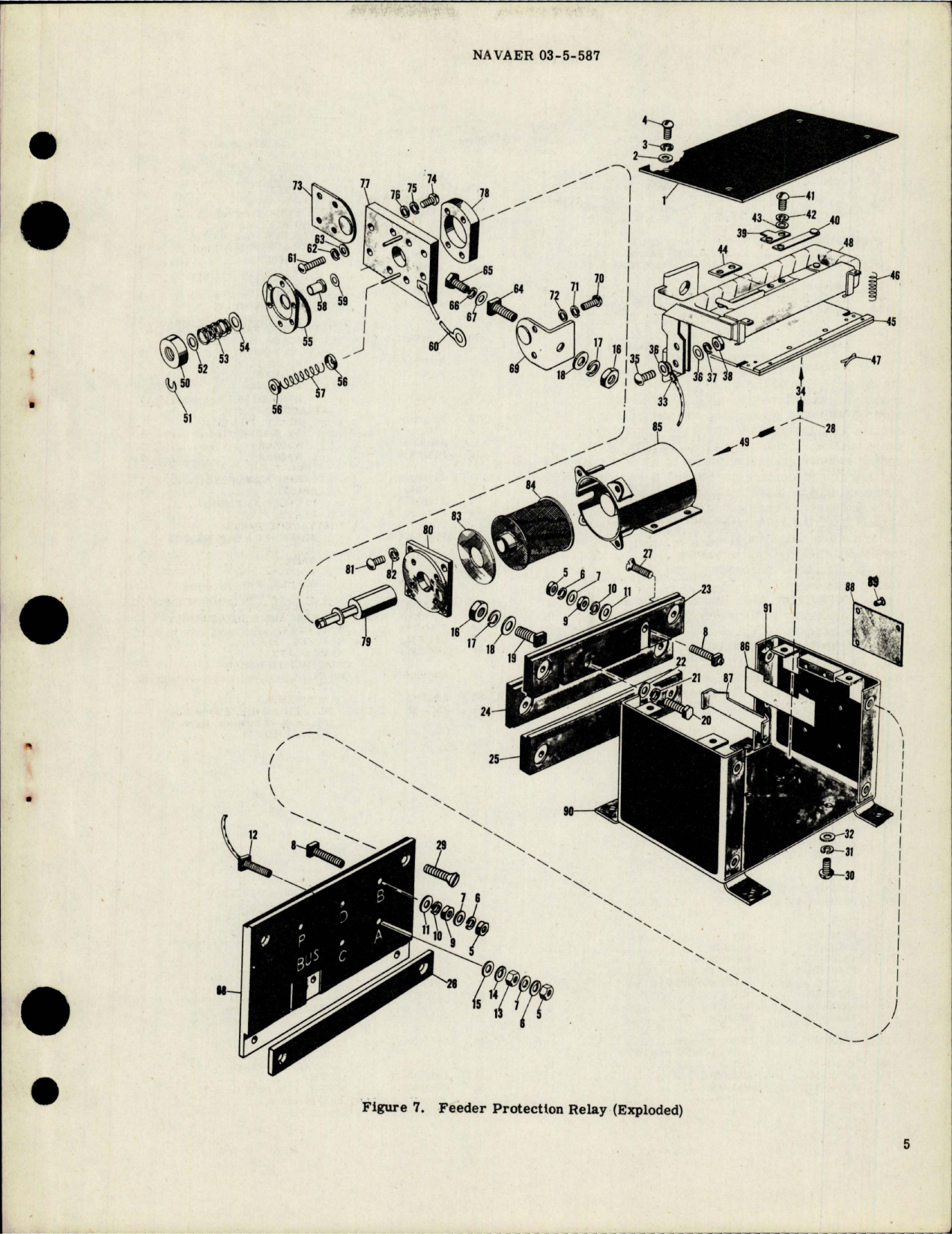 Sample page 5 from AirCorps Library document: Overhaul Instructions with Parts for Feeder Protection Relay - Part A14A9755-2 - Type AVR-232 