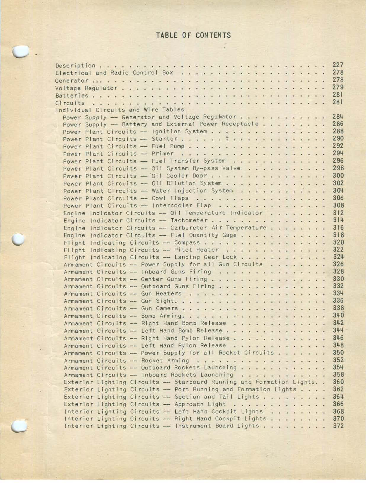 Sample page 5 from AirCorps Library document: Information on the Electrical System for F4U-4