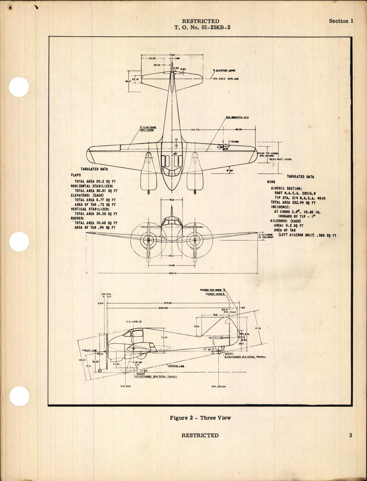 Sample page 7 from AirCorps Library document: Erection and Maintenance Instructions for AT-9A Airplane