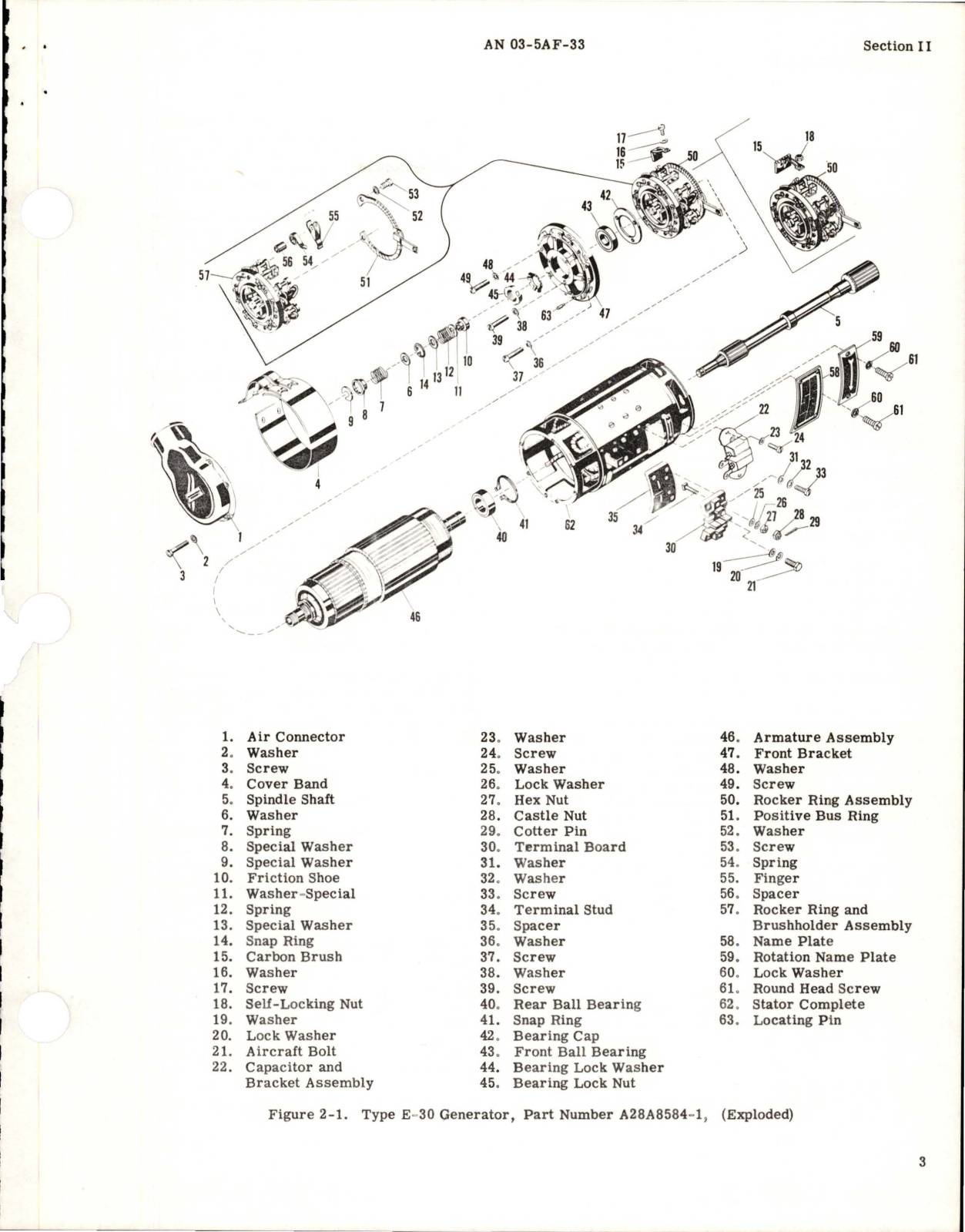 Sample page 5 from AirCorps Library document: Overhaul Instructions for DC Generator - Parts A28A8584-1, AN 3633-1, A35A9103, and A45J247