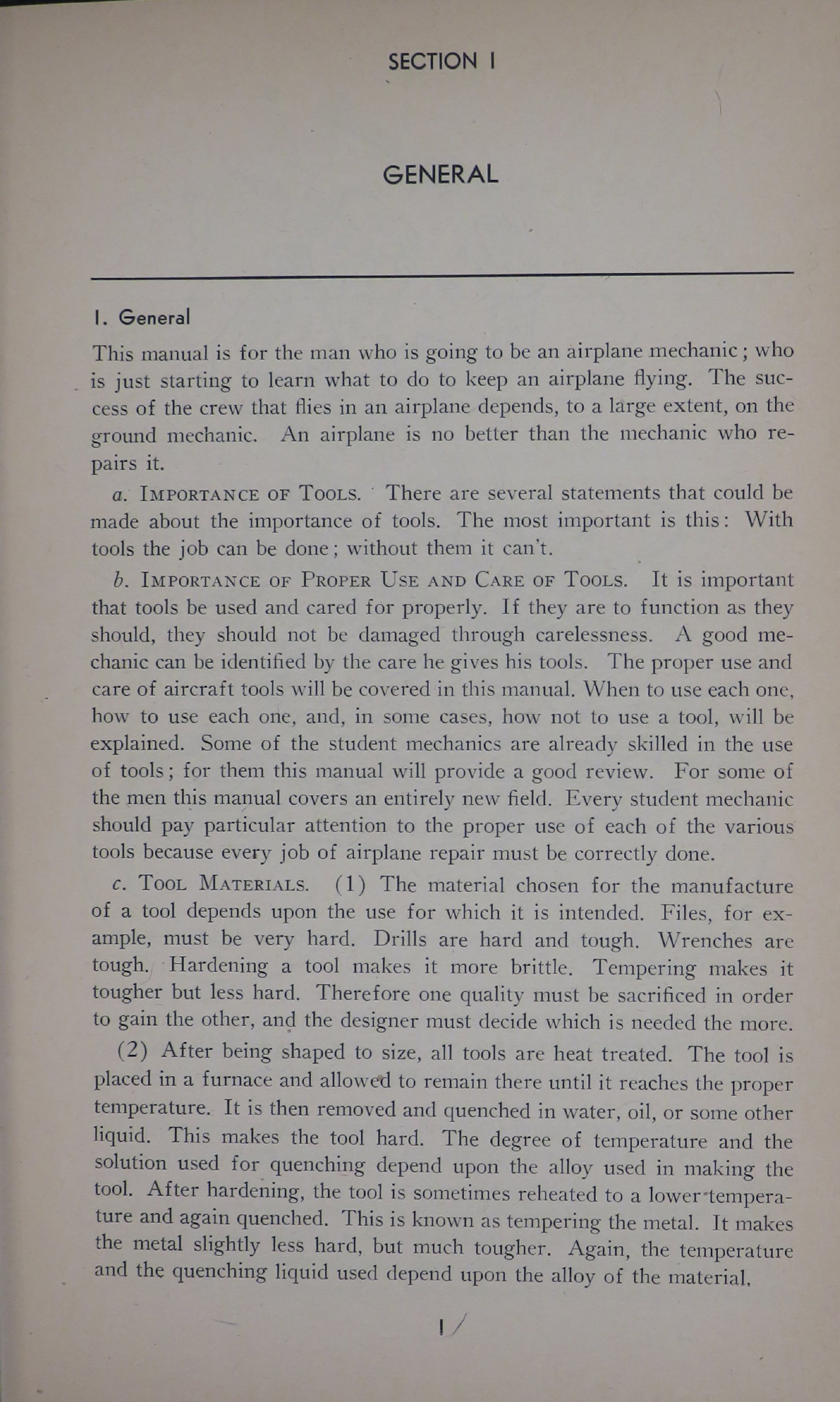 Sample page 7 from AirCorps Library document: Aircraft Mechanics Tools