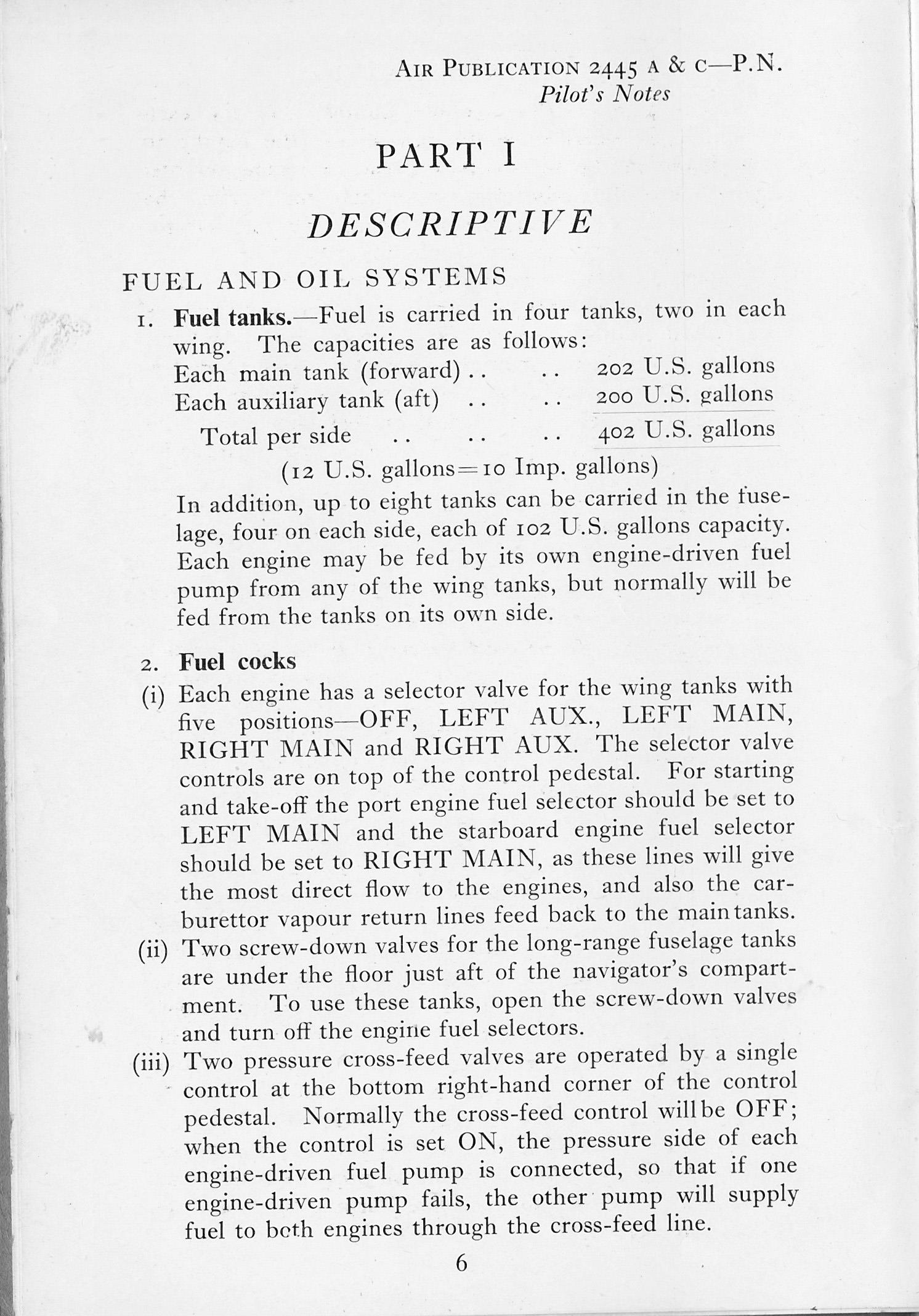 Sample page 8 from AirCorps Library document: Pilot's Notes for Dakota I & III Two Twin Wasp R1830-92 Engines