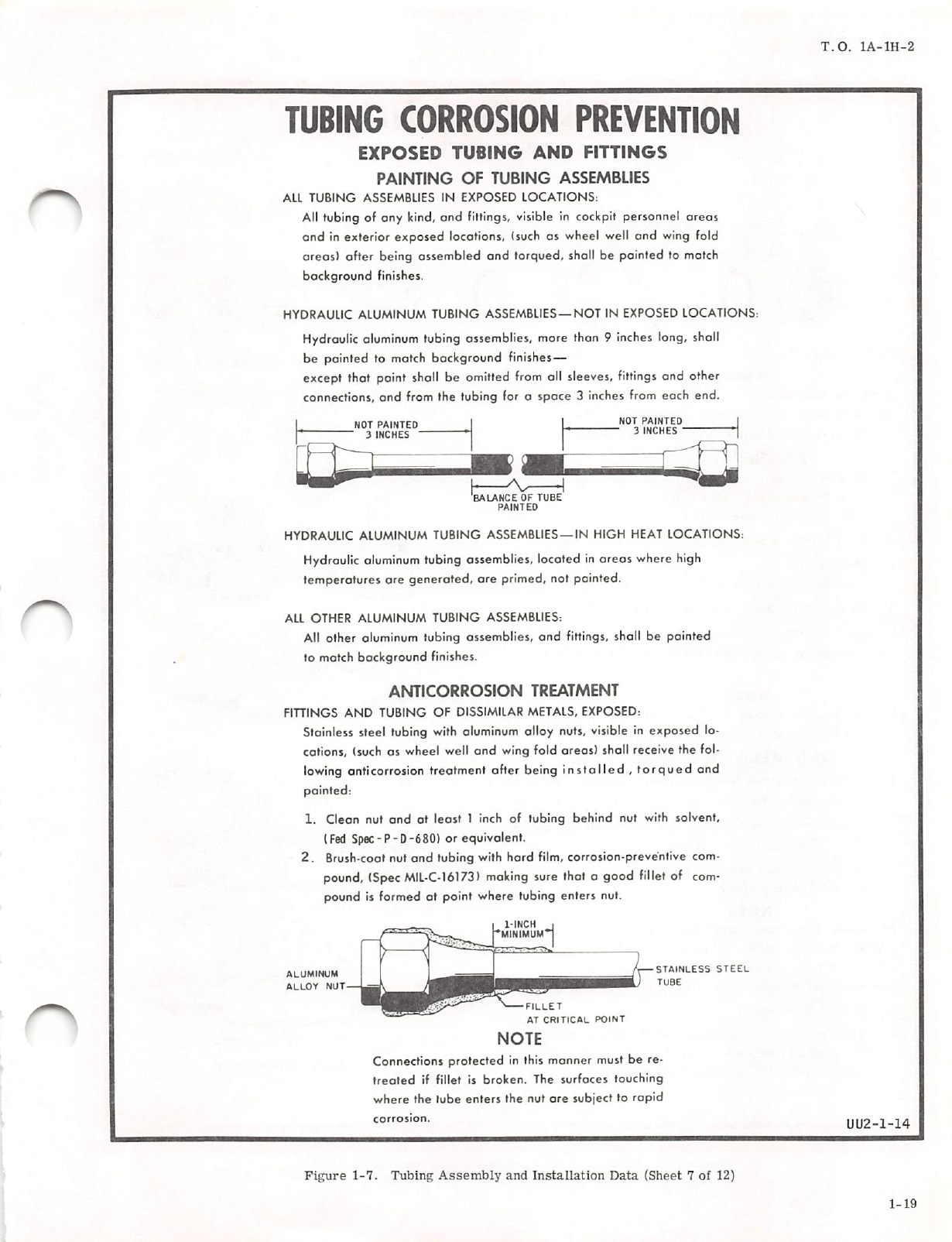 Sample page 50 from AirCorps Library document: Maintenance Instructions for A-1H and A-1J