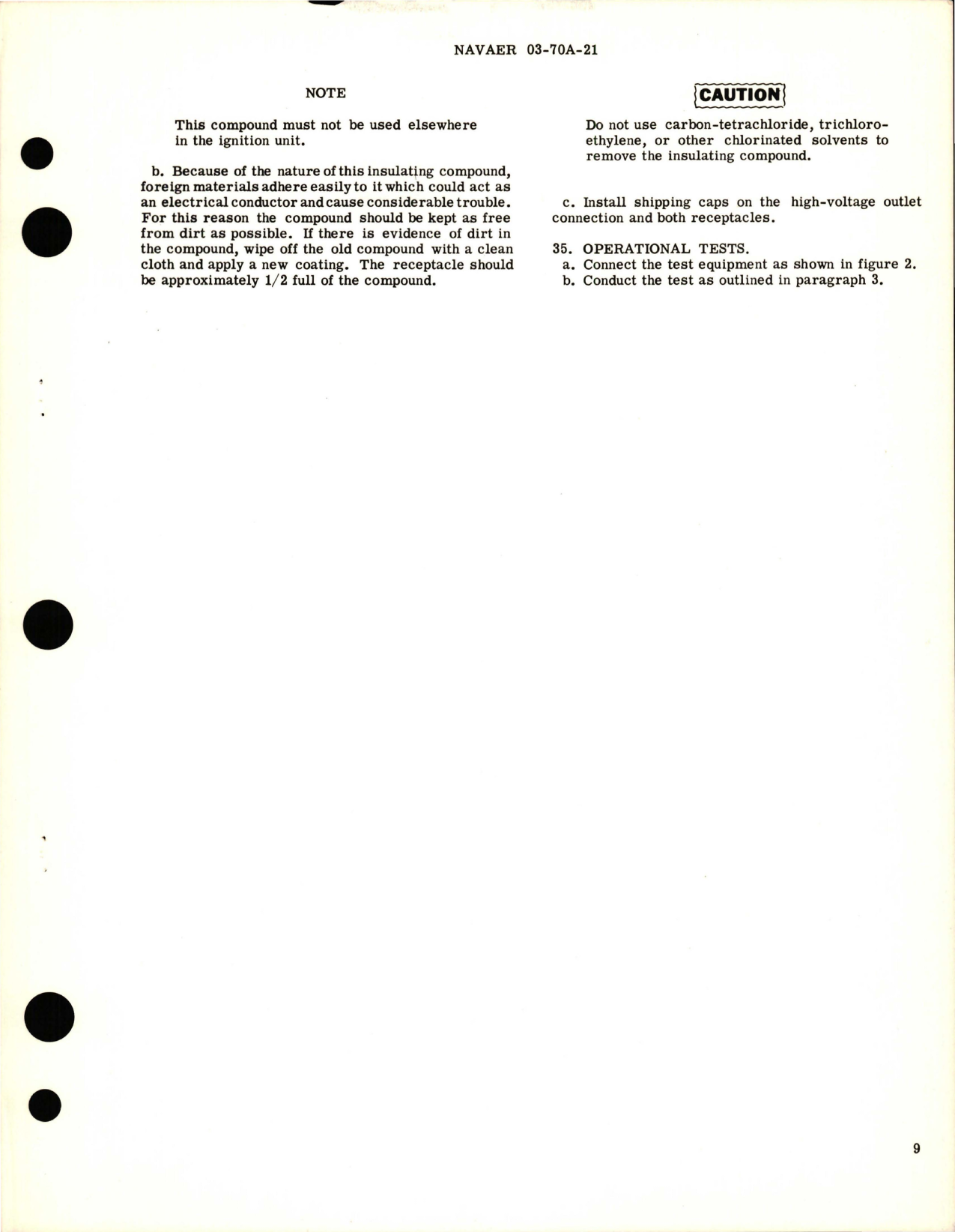 Sample page 9 from AirCorps Library document: Overhaul Instructions with Parts Breakdown for Ignition Unit - Part B11C30