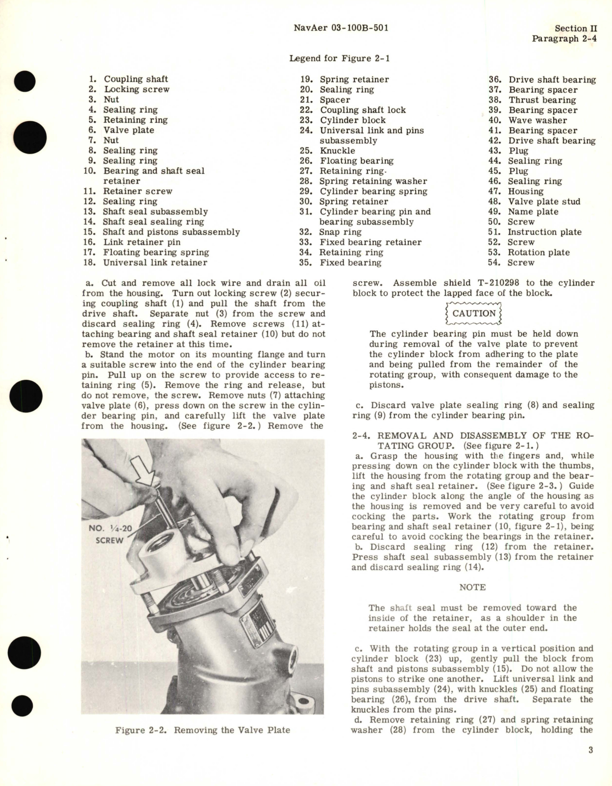 Sample page 7 from AirCorps Library document: Overhaul Instructions for Constant Displacement Hydraulic Motor Assembly Model MF88-913-S332-5A 