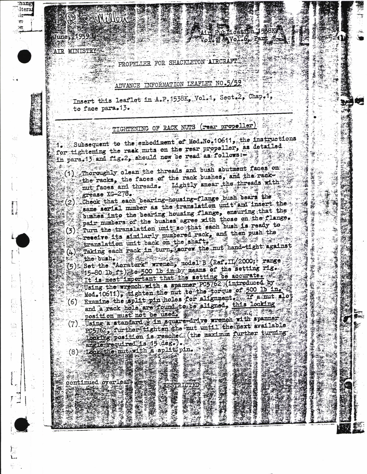 Sample page 8 from AirCorps Library document: de Havilland Variable Pitch Propellers