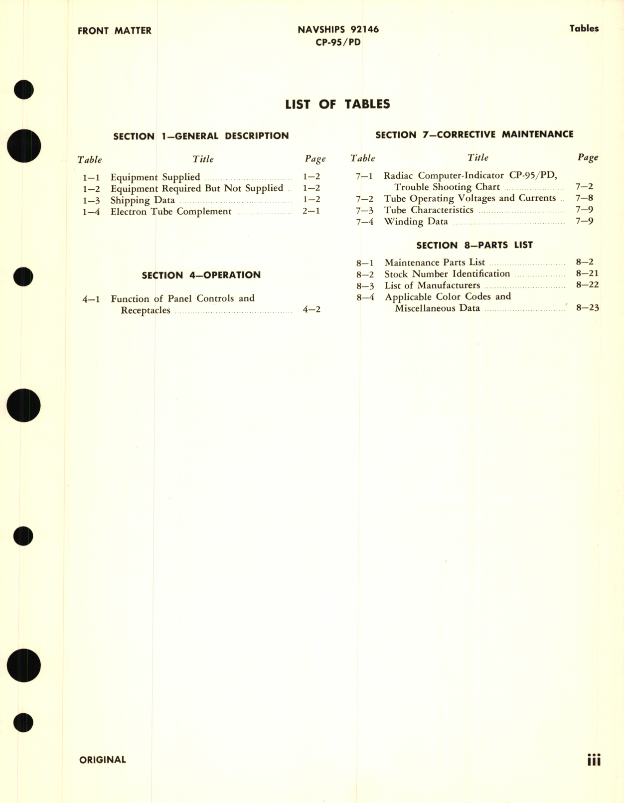 Sample page 7 from AirCorps Library document: Instruction Book for Radiac Computer-Indicator CP-95-PD