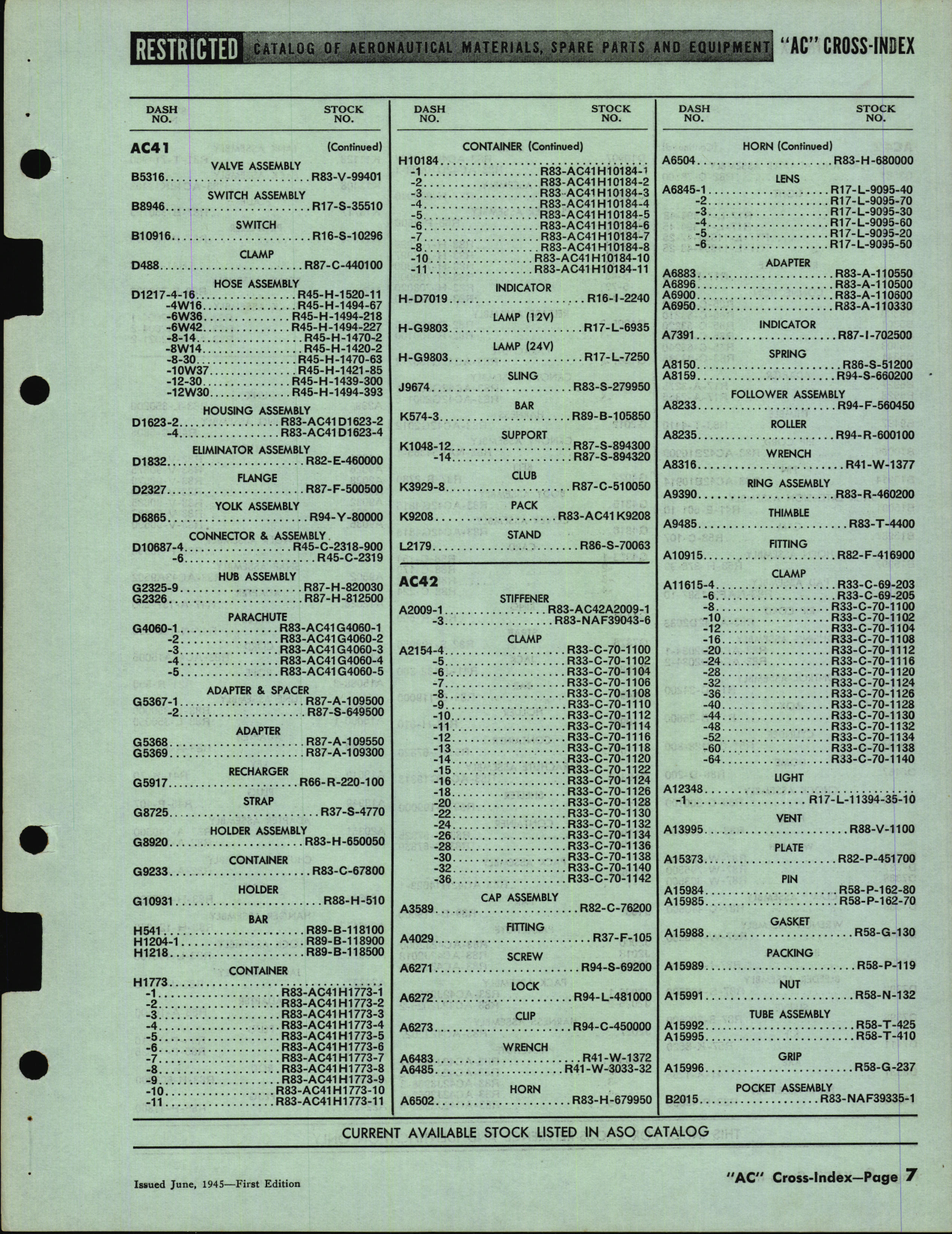 Sample page 7 from AirCorps Library document: 