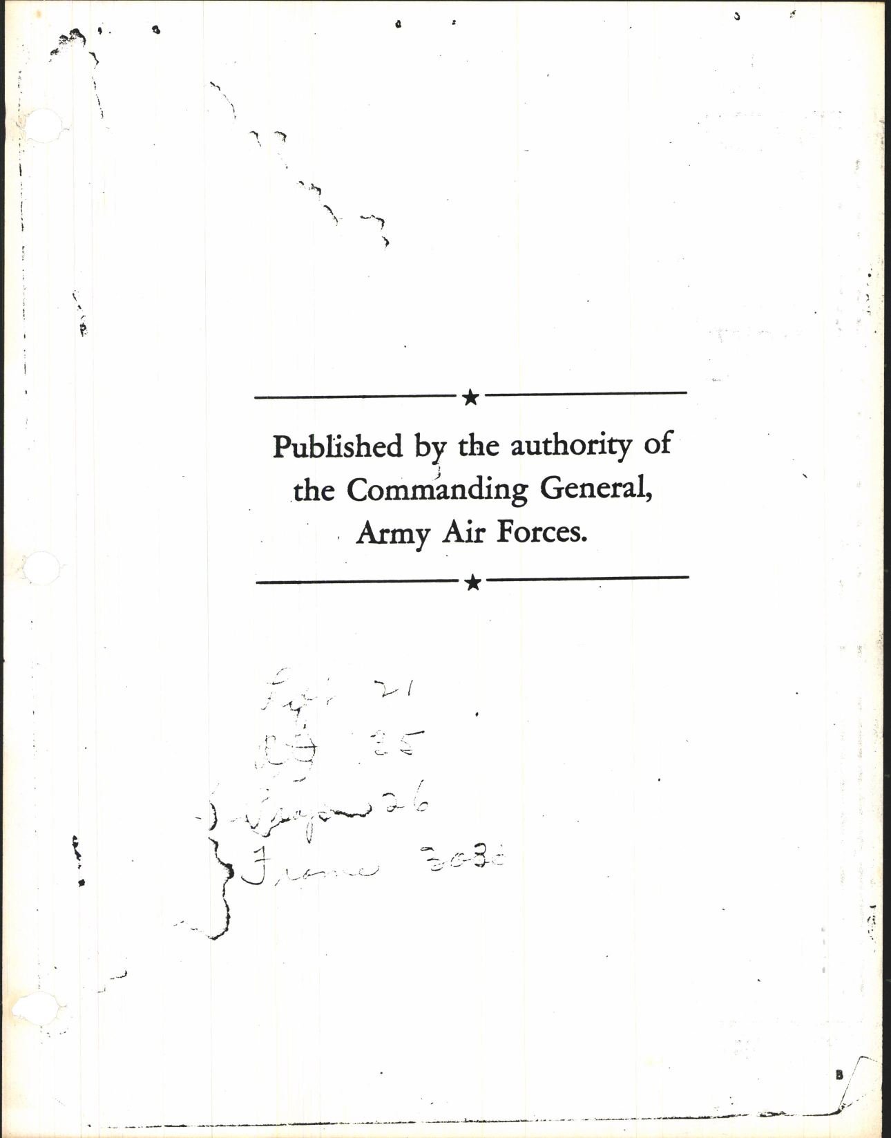 Sample page 3 from AirCorps Library document: Maintenance Interchangeability Cross Reference Charts