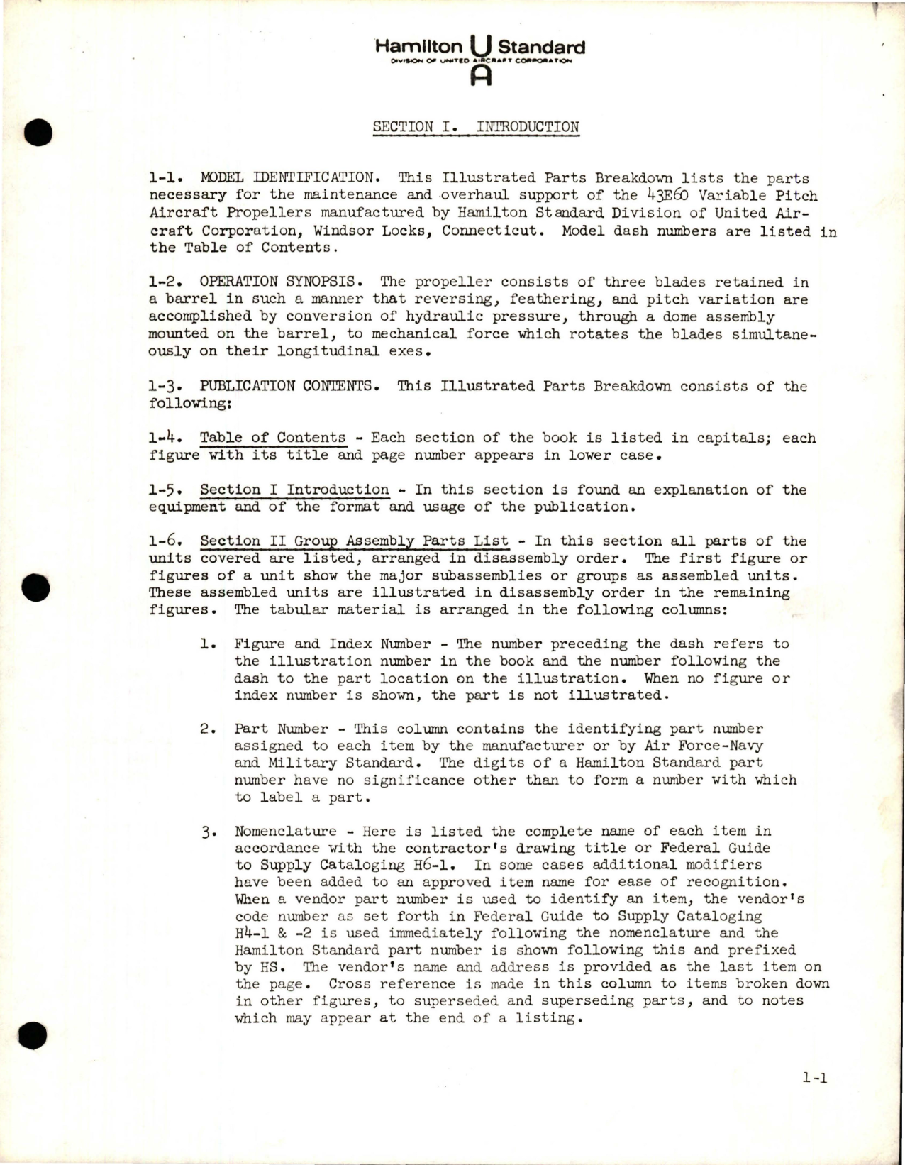 Sample page 5 from AirCorps Library document: Illustrated Parts Breakdown for Variable Pitch Propeller - Models 43E60-483, 43E60-505, and 43E60-507
