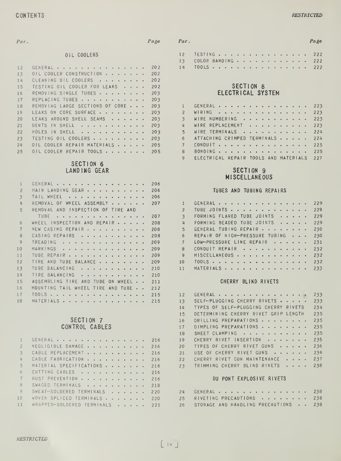 Sample page 8 from AirCorps Library document: Repair Manual for AT-6A, AT-6B, AT-6C, SNJ-3, and SNJ-4 Trainer Airplanes