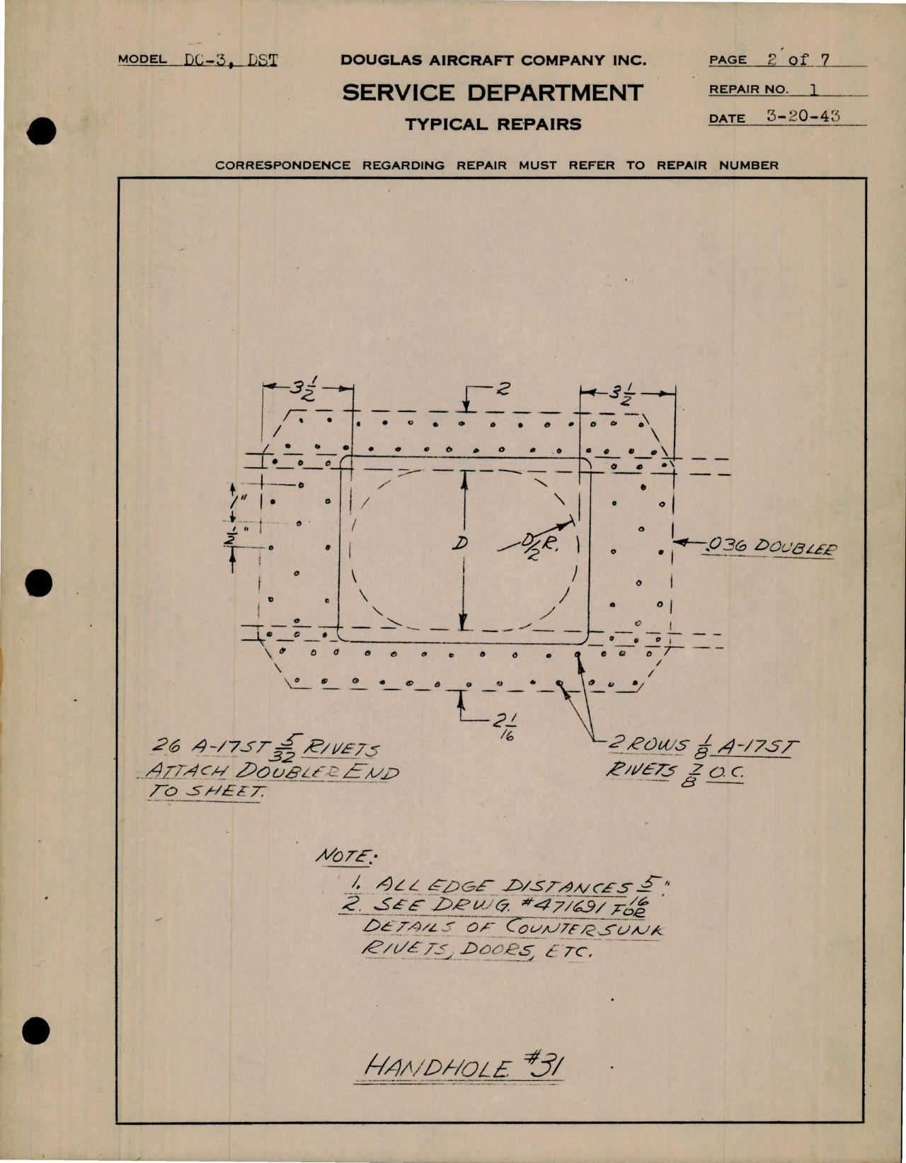 Sample page 5 from AirCorps Library document: Technical Data for DC-3 Aircraft