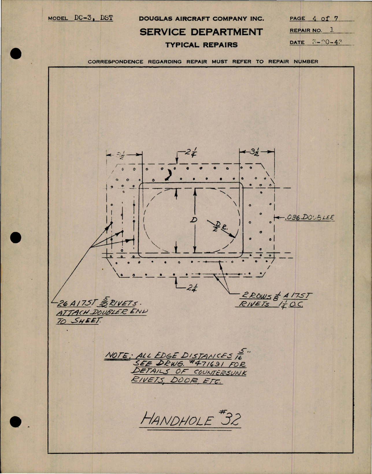 Sample page 7 from AirCorps Library document: Technical Data for DC-3 Aircraft