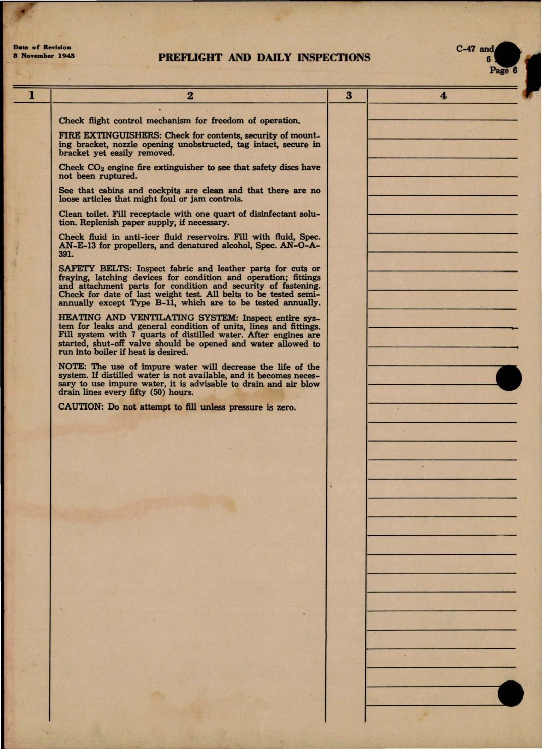 Sample page 7 from AirCorps Library document: Mechanics Reference Manual for C-47