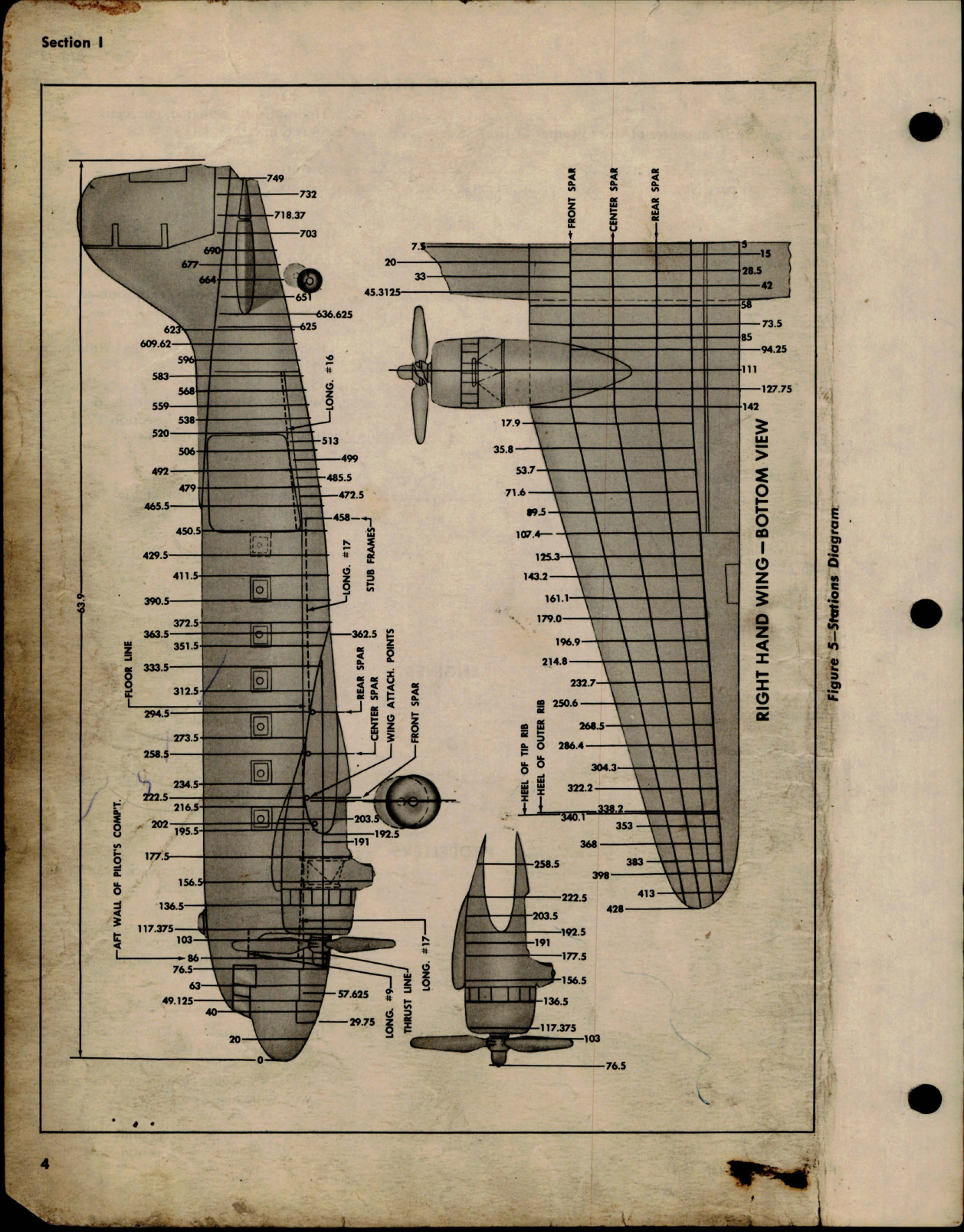 Sample page 8 from AirCorps Library document: Erection and Maintenance Instructions for C-47, C-47A, C-47B, R4D-1. R4D-5 and R4D-6