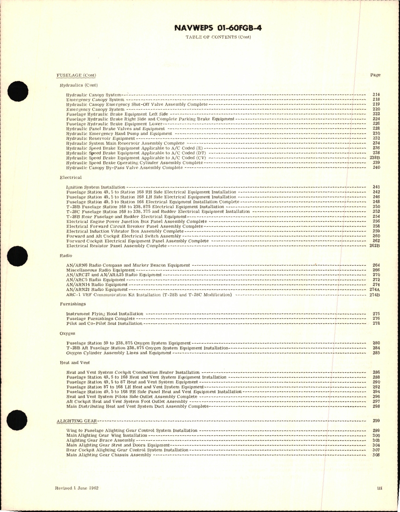 Sample page 7 from AirCorps Library document: Illustrated Parts Breakdown for T-28B and T-28C Aircraft
