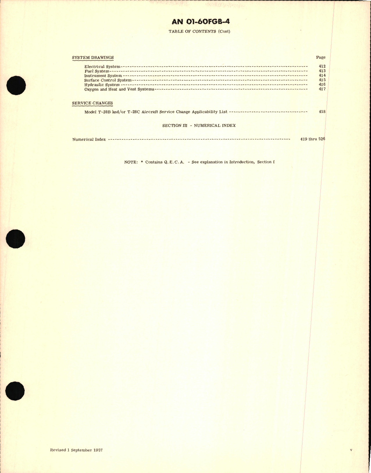 Sample page 9 from AirCorps Library document: Illustrated Parts Breakdown for T-28B and T-28C Aircraft