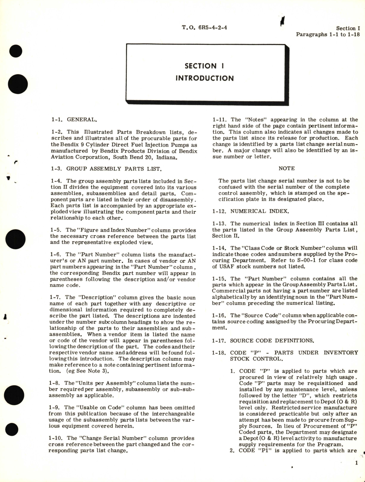 Sample page 5 from AirCorps Library document: Illustrated Parts Breakdown for Direct Fuel Injection Pumps Parts List No. 135077, 135087, 135111, 135078, 135088, 135112, 135081, 135105, 135133, 135082, 135106, 135134