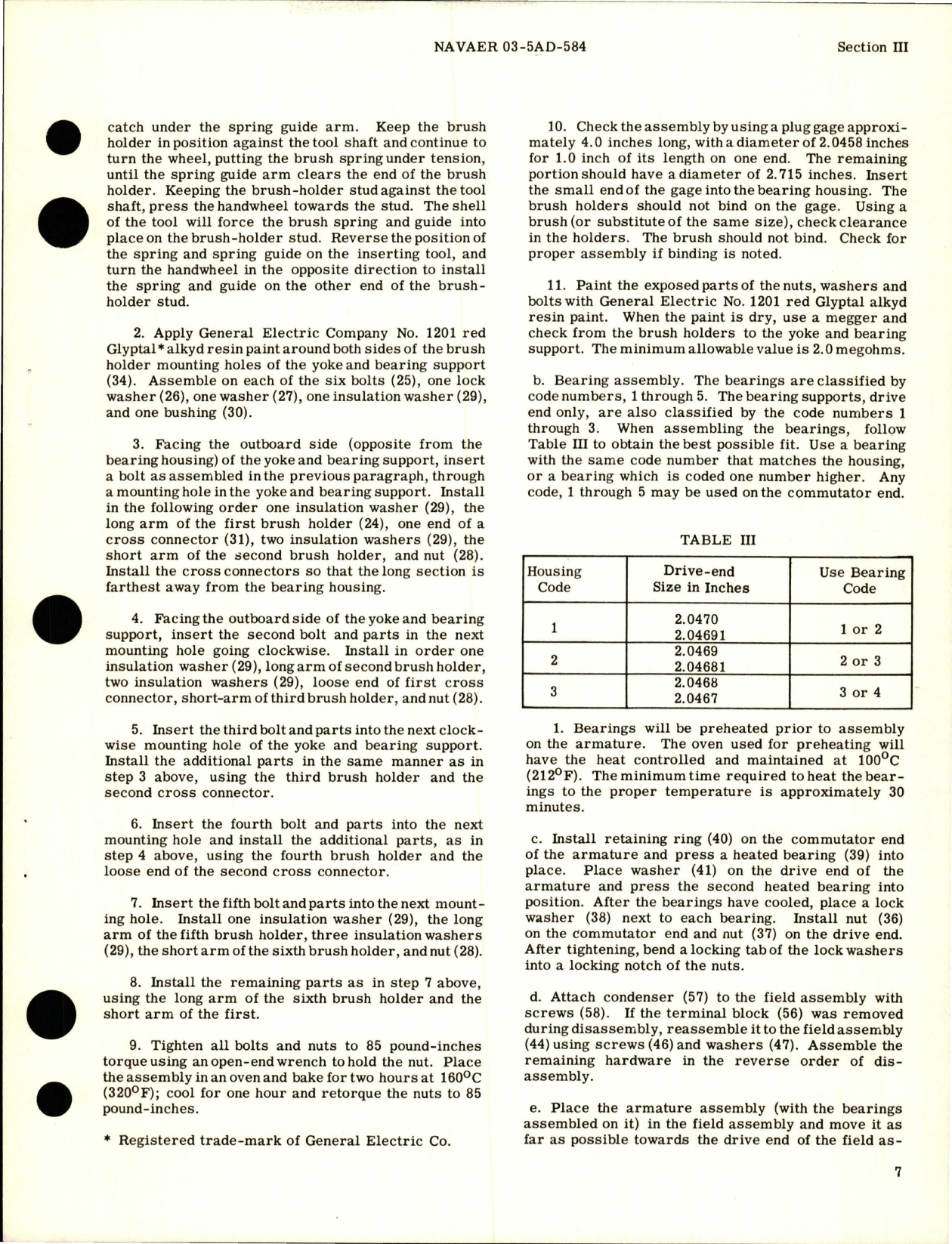 Sample page 11 from AirCorps Library document: Service and Overhaul Instructions for Aircraft DC Generator - Model 2CM70D2A and 2CM70D6A