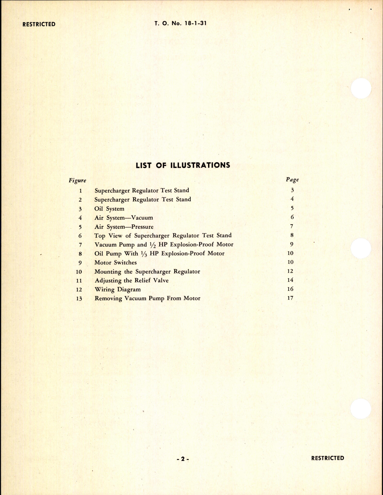 Sample page 4 from AirCorps Library document: Handbook of Instructions for Supercharger Regulator Test Stand 