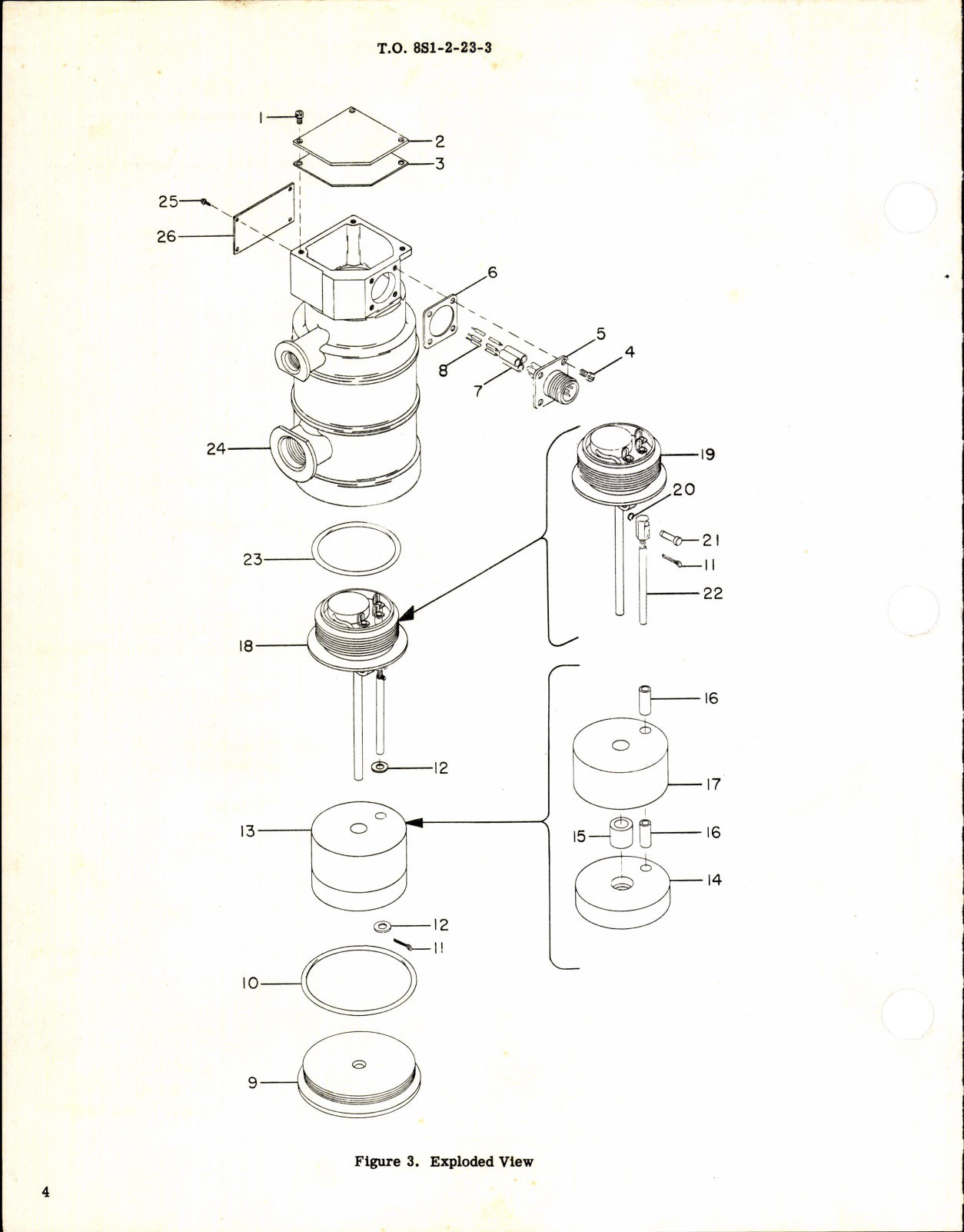 Sample page 4 from AirCorps Library document: Overhaul Instructions with Parts Breakdown for Switch Assembly, In Line Float F-7069