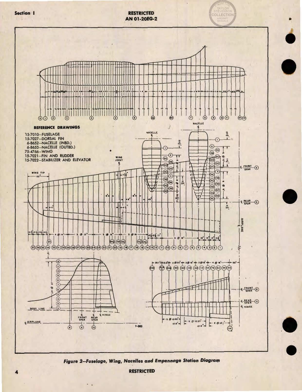 Sample page 8 from AirCorps Library document: Erection and Maintenance Instructions for B-17G (Fortress III) Airplanes
