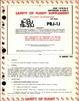 Safety of Flight Supplement to Flight Handbook for USAF Series B-25J and TB-25J Aircraft