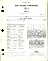 Overhaul Instructions with Parts Breakdown for Oil Cooler - AIR4124-14 