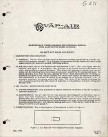 Maintenance, Wiring Diagram, Overhaul Manual with Parts for Air Shut Off Valve - Part 26230074 