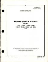 Parts Catalog for Power Brake Valves