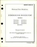 Illustrated Parts Breakdown for Submerged Fuel Booster Pump