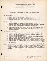 P-38 Hydraulics - Disassembly, Inspection, & Repair of Relief Valves