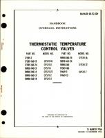 Overhaul Instructions for Thermostatic Temperature Control Valves