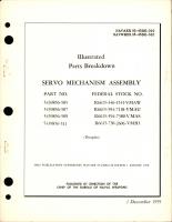 Illustrated Parts Breakdown for Servo Mechanism Assembly
