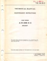 Maintenance Instructions for A-1H and A-1J