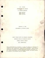 Instructions for DC Starter Generator - Models 2CM73J1A, 2CM73J2, and 2CM73J2A 