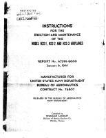 Erection & Maintenance Manual - N2S Airplanes