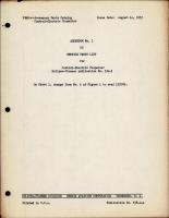 Addendum No. 1 to Service Parts List for Control Electric Propeller - Publication 534-3