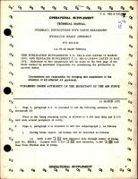 Overhaul Instructions with Parts for Hydraulic Brake Assembly  - Part 9541519 