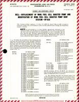 Wing Fuel Cell Booster Pump & Modification of Vent System