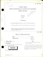 Overhaul Instructions with Illustrated Parts Breakdown for Landing Gear Wheel Part No. 3-1119